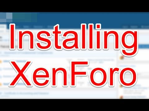 How to install XenForo 2 Full
