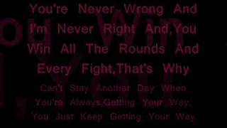 Selfish - Asia Cruz Lyrics