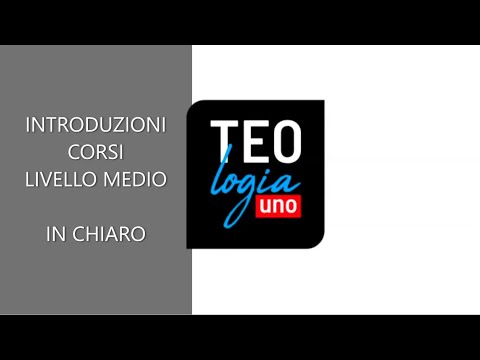 INTRODUZIONE AI CORSI. Leggere Bereshìt (Genesi): puntata 2 (A)
