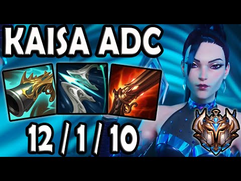 Kaisa vs Aphelios [ 61% WIN RATE ] ADC- Korea Challenger Patch 11.8 ✔️