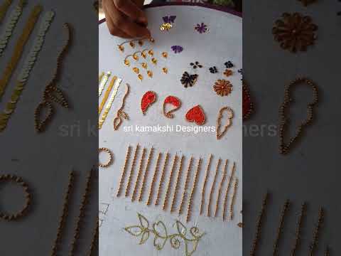 Beginners work #student work ❤️#sri kamakshi Designers Mangalore 😍