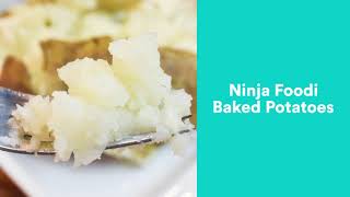 Ninja Foodi Baked Potatoes