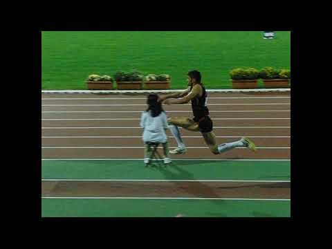 TRIPLE JUMP DOUBLE ARM TECHNIQUE