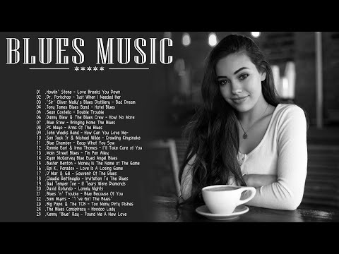 Greatest Slow Blues Songs | 4 Hour Relaxing With Blues Music | Jazz Blues Guitar