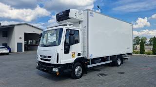 IVECO EUROCARGO &nbsp;/ 4x2 / CHŁODNIA 5,8 M / AGREGAT CARIER SUPRA 550 / W K&uuml;hlkoffer LKW | Bild 4 - Autoline