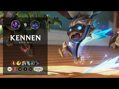 Kennen Mid vs Sylas - KR Grandmaster Patch 12.15