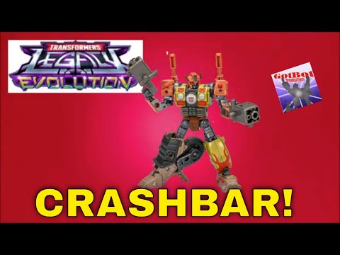 Transformers Legacy Evolution Crashbar - GotBot True Review NUMBER 1068