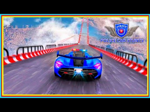 Prado Ramp Car Jumping: Gt Car Stunts Games Amazing Police Carstunt Android Gameplay😆