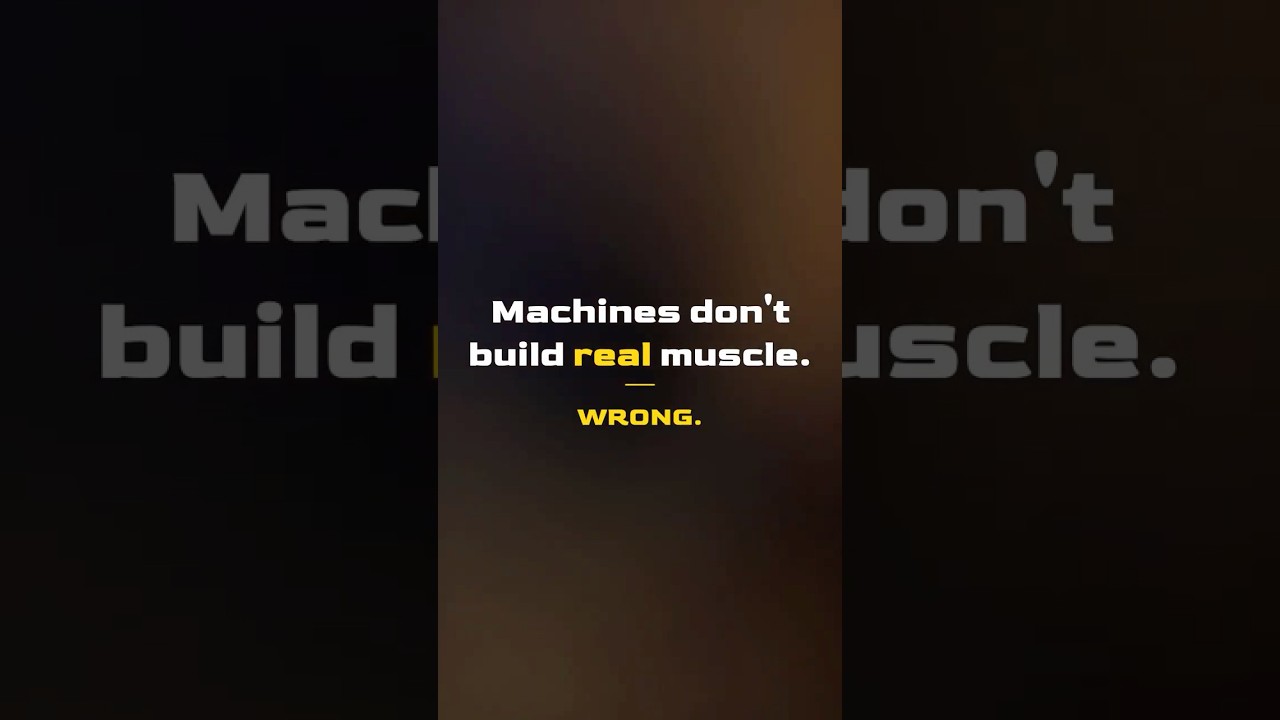Free Weights vs Machines: Which Builds More Muscle? | Video Guide