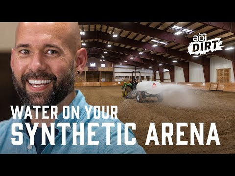 Don’t leave your synthetic footing high and dry. Here are the dos and don’ts of watering your synthetic arena footing.