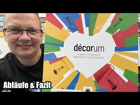 Décorum (Skellig Games) - kooperatives Spiel und Herausforderung, auch für Fans von Turing Machine