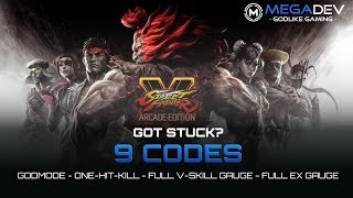 STREET FIGHTER V Cheats: Godmode, Weak Opponent, Full V-Skill Gauge, ... | Trainer by MegaDev