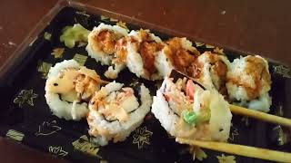 Giant Eagle's Sushi trays are the note. 