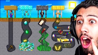 اكتشفنا مناجم مليئة بالتحديات للقرويين في قرية ماين كرافت !!؟