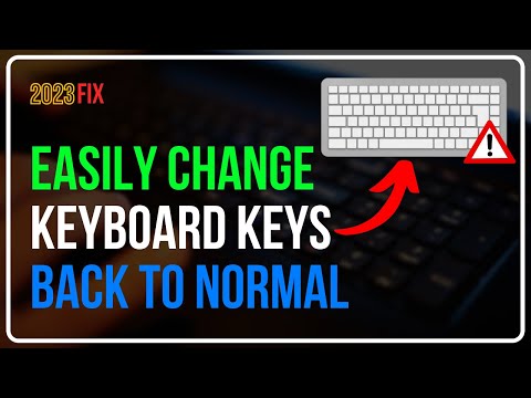 Easily Change Keyboard Keys Back To Normal || How Do I Change My Keyboard Keys Back to Normal