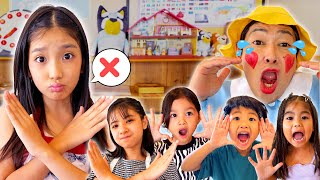 [Skirt] Mino-chan's nursery teacher routine! Daddy wants to play with Bluey