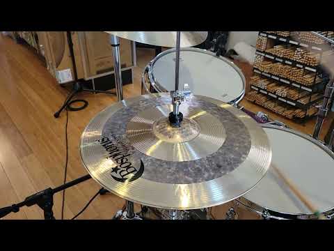 (SOLD) Cymbals - Bosphorus 15" Antique Hi Hats Medium-Thin (Dark)
