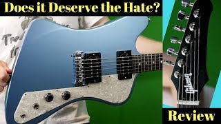 Video thumbnail for Does It Deserve the Hate? 2017 Gibson Firebird Zero Pelham Blue | Review + Demo by The Trogly's Guitar Show