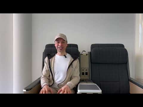 Rücken- und Schulter-Workout für im Flugzeug.