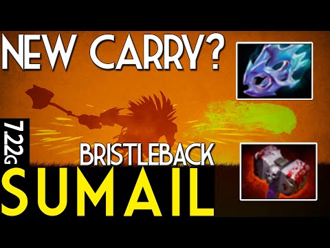 Sumail [BRISTLEBACK] NEW IMBA CARRY WITH MOON SHARD - Dota 2 GamePlay 7.22g