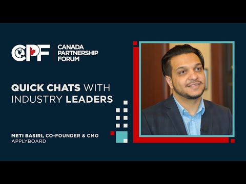 CPF 2022 - Quick Chats with Industry Leaders: Meet Meti Basiri