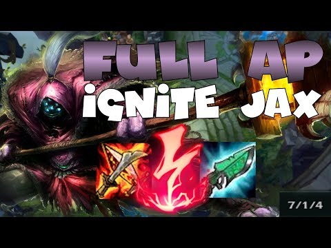 CAN ANYTHING STOP THE POWER OF THIS NEW OP AP JAX BUILD!!!!!!