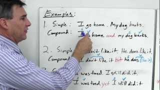 Simple sentences and compound sentences