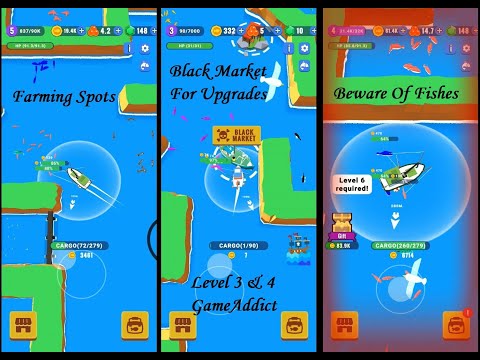 Fish Idle Fishing Tycoon RPG : Everything About Level 3 & 4, Tips, Tricks, Walkthrough