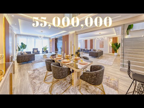 Inside a KSH 55,000,000💸 5-Bed DUPLEX + DSQ 👌 in Parklands, Nairobi | KENYA