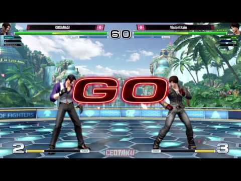 CEOTAKU 2016 KOF14 Top 8 - KUSANAGI vs ViolentKain