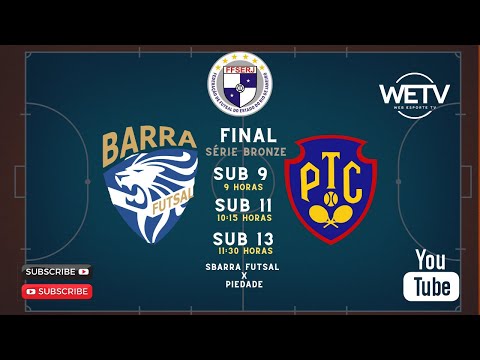 FINAL CARIOCA FUTSAL SÉRIE BRONZE  2020 - BARRA FUTSAL X PIEDADE