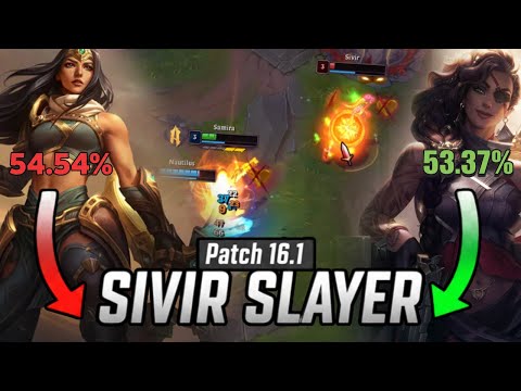 Sivir is "BROKEN" in Season 16... so I had to stop her. ⚔️ (Samira 1v9)