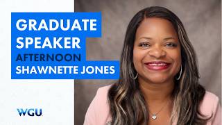 Graduate Speaker Shawnette Jones, School of Business - WGU 2026 New York Commencement