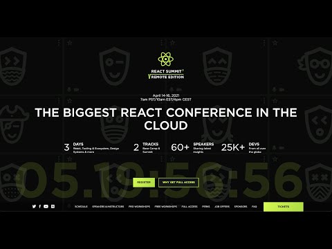 Welcome To React Summit 2021