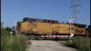 preview picture of video 'Union Pacific Hopper Train'