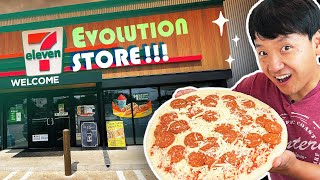 7-ELEVEN “EVOLUTION” Store Food Review in DALLAS TEXAS | BEST 7-Eleven in America!