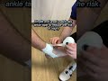 Simple And Easy Match Day Ankle Taping To Reduce Risk Of Injury