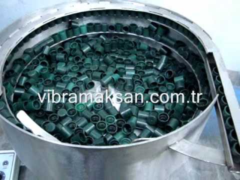 vibratory bowl feeder for bottle cap sise kapagi vibratoru 3 vibramaksan 82