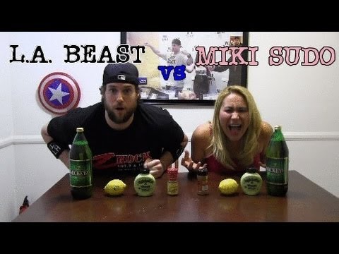 Beauty vs L.A. Beast (Featuring Miki Sudo-Top Ranked Female Competitive Eater In The World)
