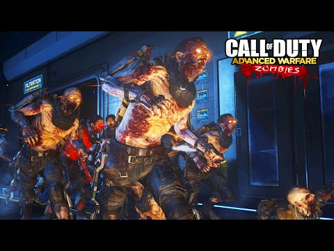 "Exo Zombies Easter Egg" Solo Complete Walkthrough! Game Over, Man! (Call of Duty Advanced Warfare)