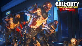 "Exo Zombies Easter Egg" Solo Complete Walkthrough! Game Over, Man! (Call of Duty Advanced Warfare)