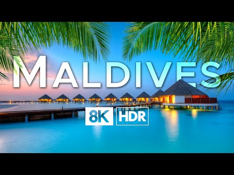 Maldives in 8K ULTRA HD HDR - Treasure Island (60 FPS)