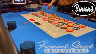 Binions Las Vegas $200 Roulette Challenge on Fremont. Table Max Inside!