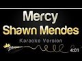Shawn Mendes   Mercy Karaoke Version