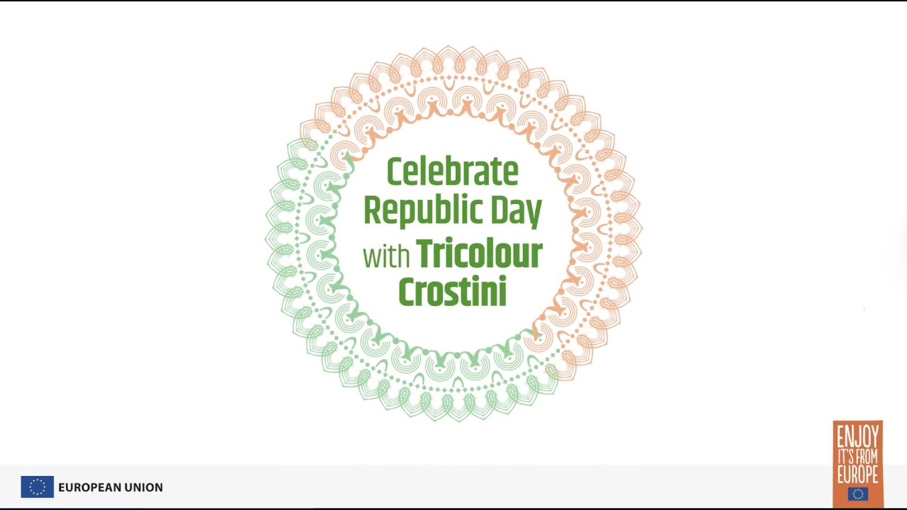 This Republic Day celebrate the nation with Tricolour Crostini!