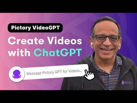 Pictory GPT for Videos 공식 영상 미리보기