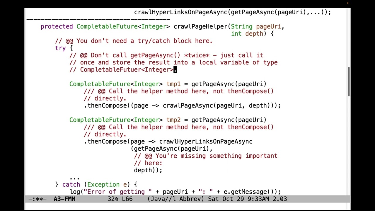 Walkthrough of Frequently Made Mistakes for Assignment 3