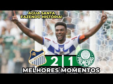 ÁGUA SANTA 2 x 1 PALMEIRAS | MELHORES MOMENTOS | 1º JOGO DA FINAL | PAULISTÃO 2023.