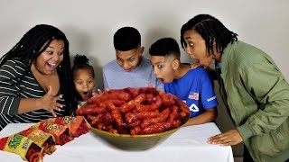 Hot Chip Challenge with Kids EXTREME!!