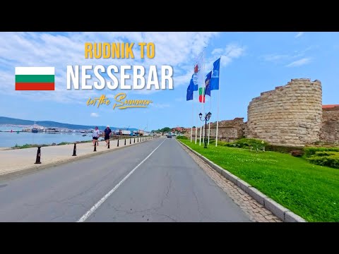 Driving in Bulgaria 🇧🇬 from Rudnik to Nessebar | Scenic Summer Coastal Road Trip in June 2025